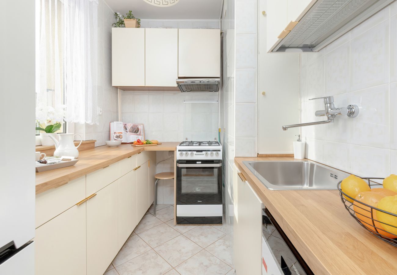 Ferienwohnung in Gdańsk - Jagiellońska 30 | Wohnung in Gdańsk mit 1 Schlafzimmer | 5 Personen | Fernarbeit