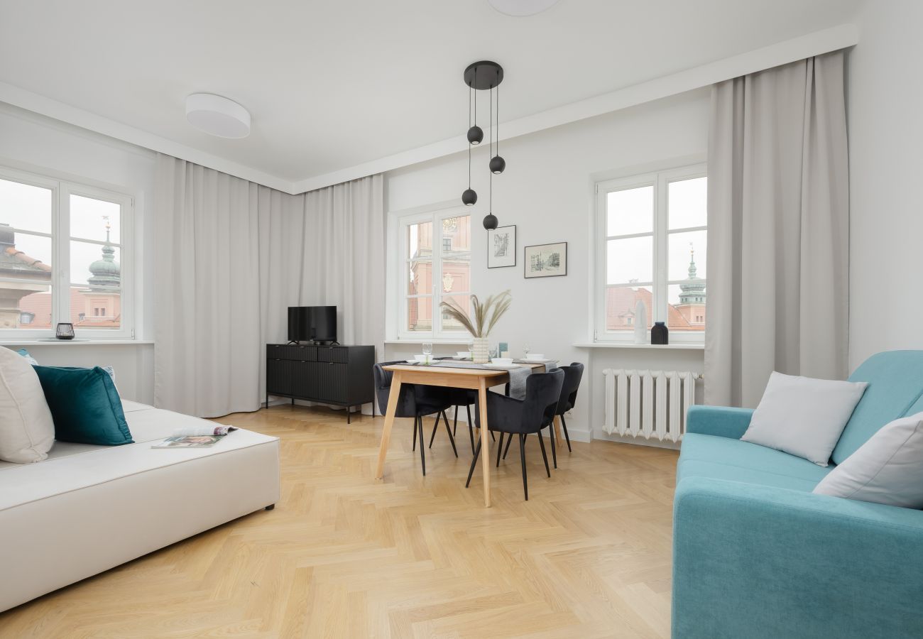 Ferienwohnung in Warszawa - Schlossplatz | SmartTV | Waschmaschine