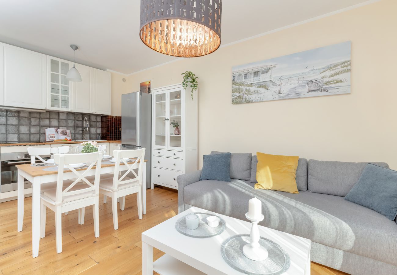 Ferienwohnung in Gdańsk - Gemütliches, helles Apartment mit Garten | Ideal für Familien und Gruppen von Freunden