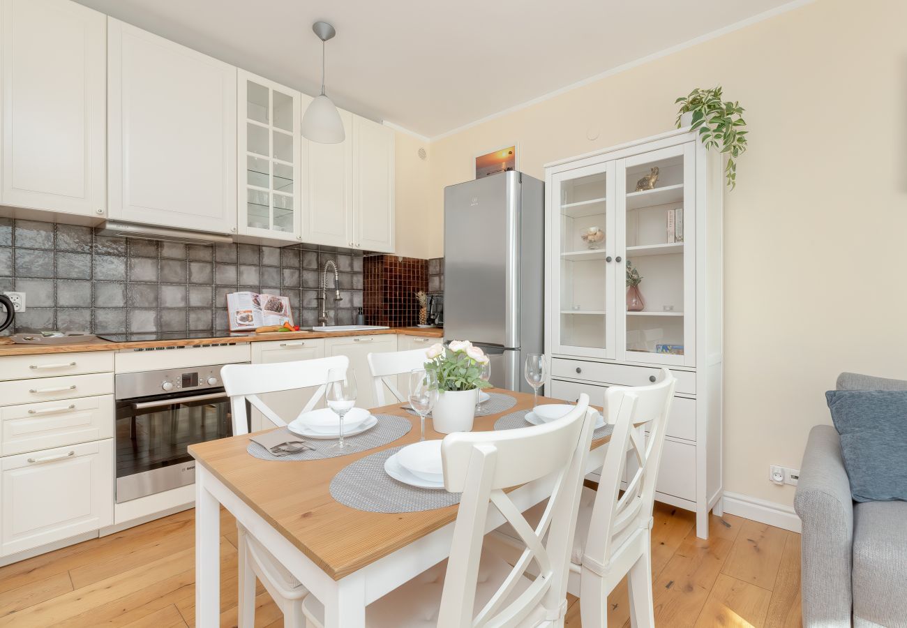 Ferienwohnung in Gdańsk - Gemütliches, helles Apartment mit Garten | Ideal für Familien und Gruppen von Freunden