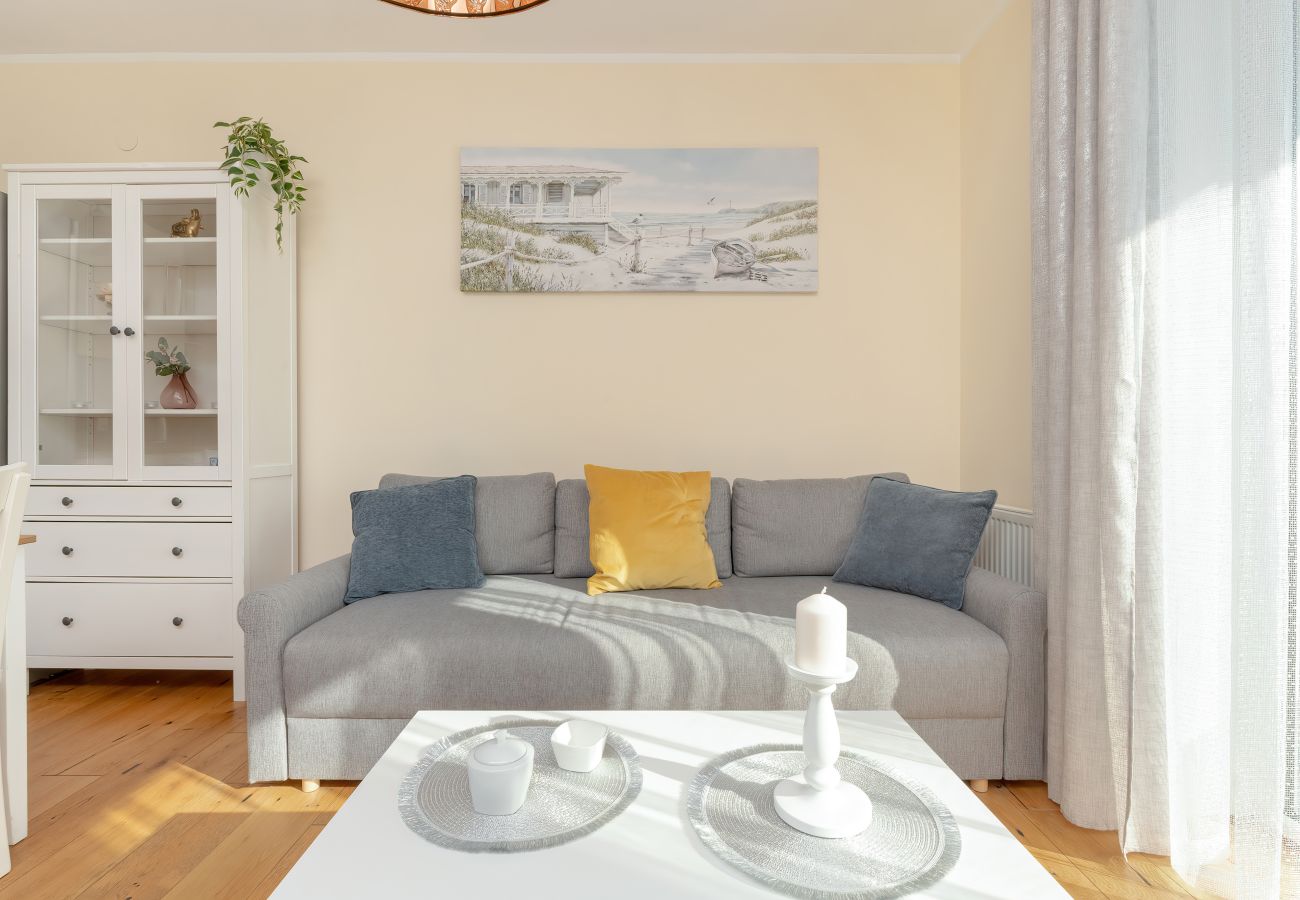 Ferienwohnung in Gdańsk - Gemütliches, helles Apartment mit Garten | Ideal für Familien und Gruppen von Freunden