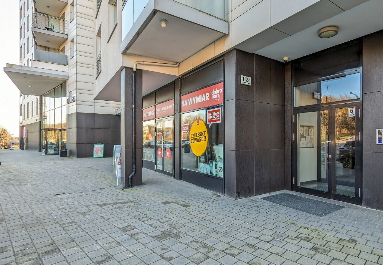 Ferienwohnung in Gdynia - Helle und gemütliche Wohnung mit Balkon und Parkplatz 