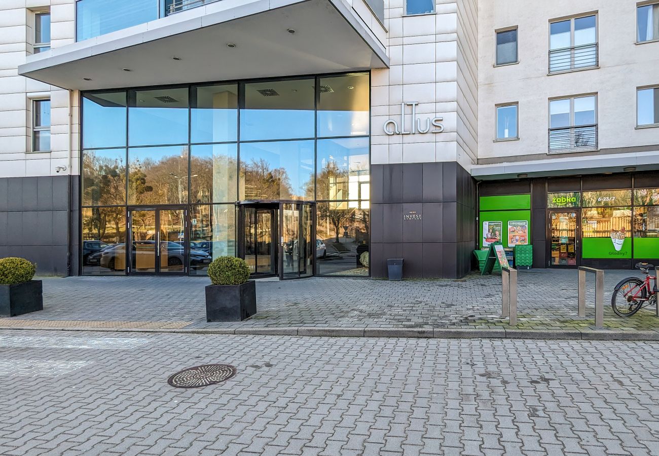 Ferienwohnung in Gdynia - Helle und gemütliche Wohnung mit Balkon und Parkplatz 