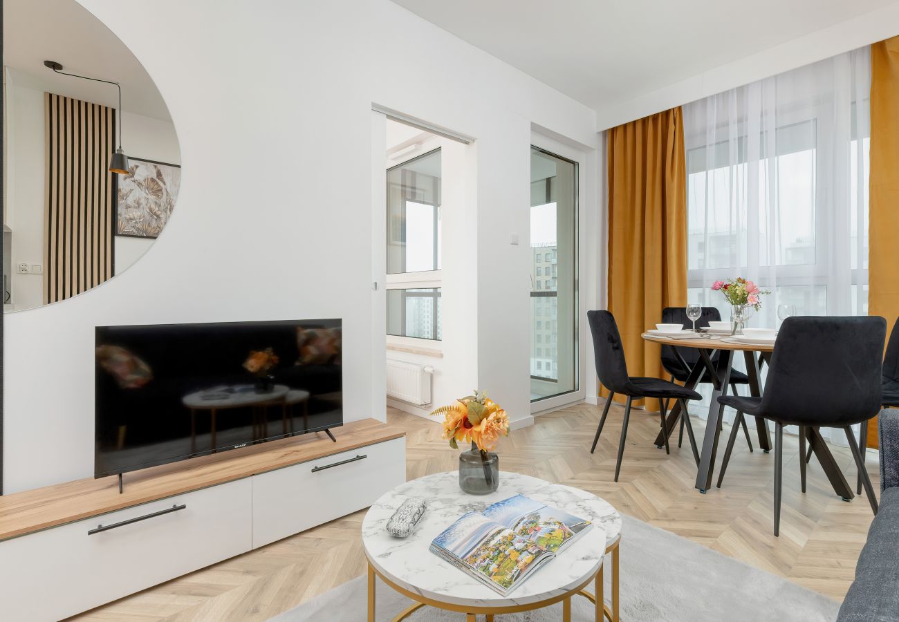 Ferienwohnung in Gdańsk - Ein-Schlafzimmer-Apartment Starowiejska | Balkon | Parkplatz | Gdańsk