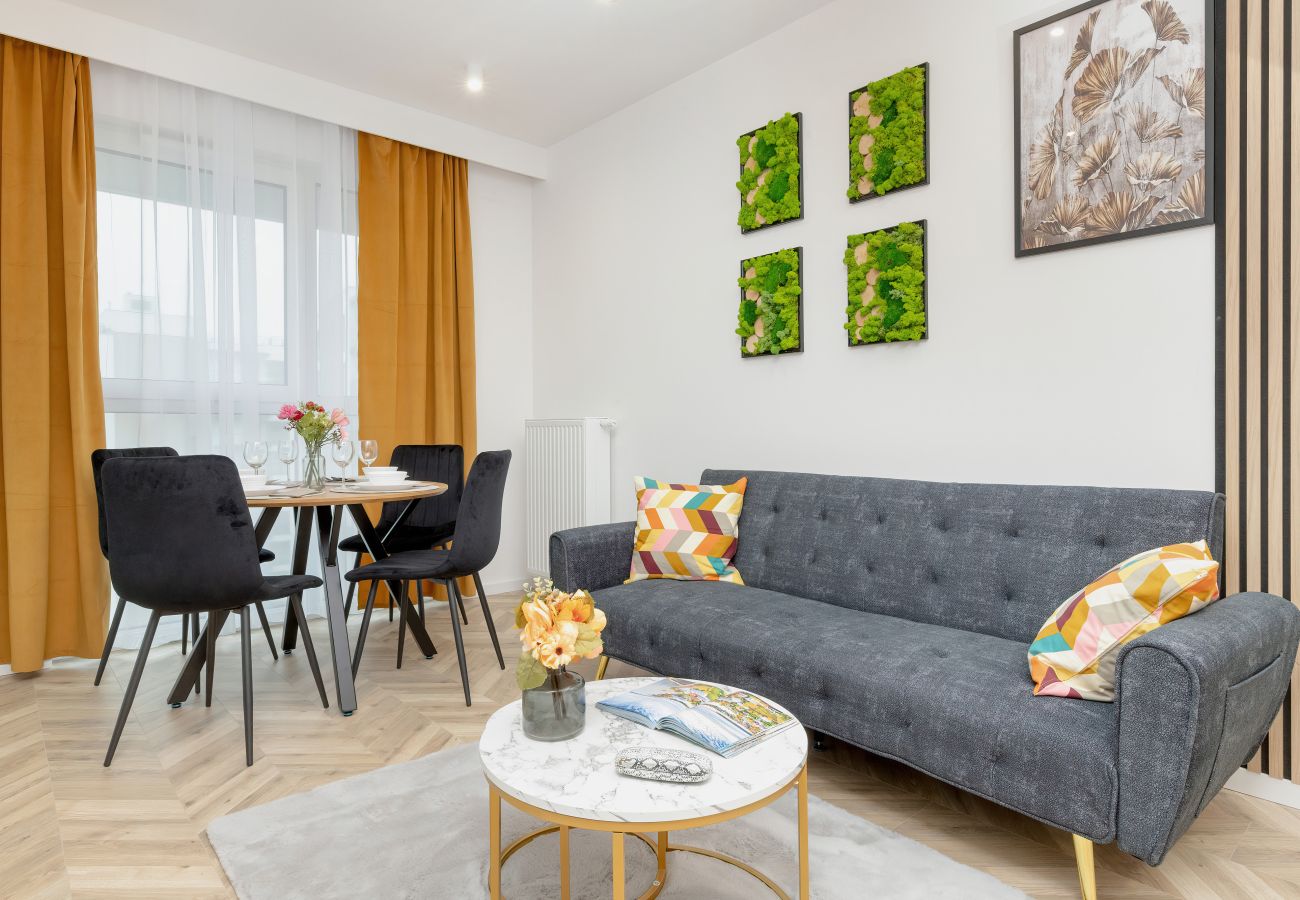 Ferienwohnung in Gdańsk - Ein-Schlafzimmer-Apartment Starowiejska | Balkon | Parkplatz | Gdańsk