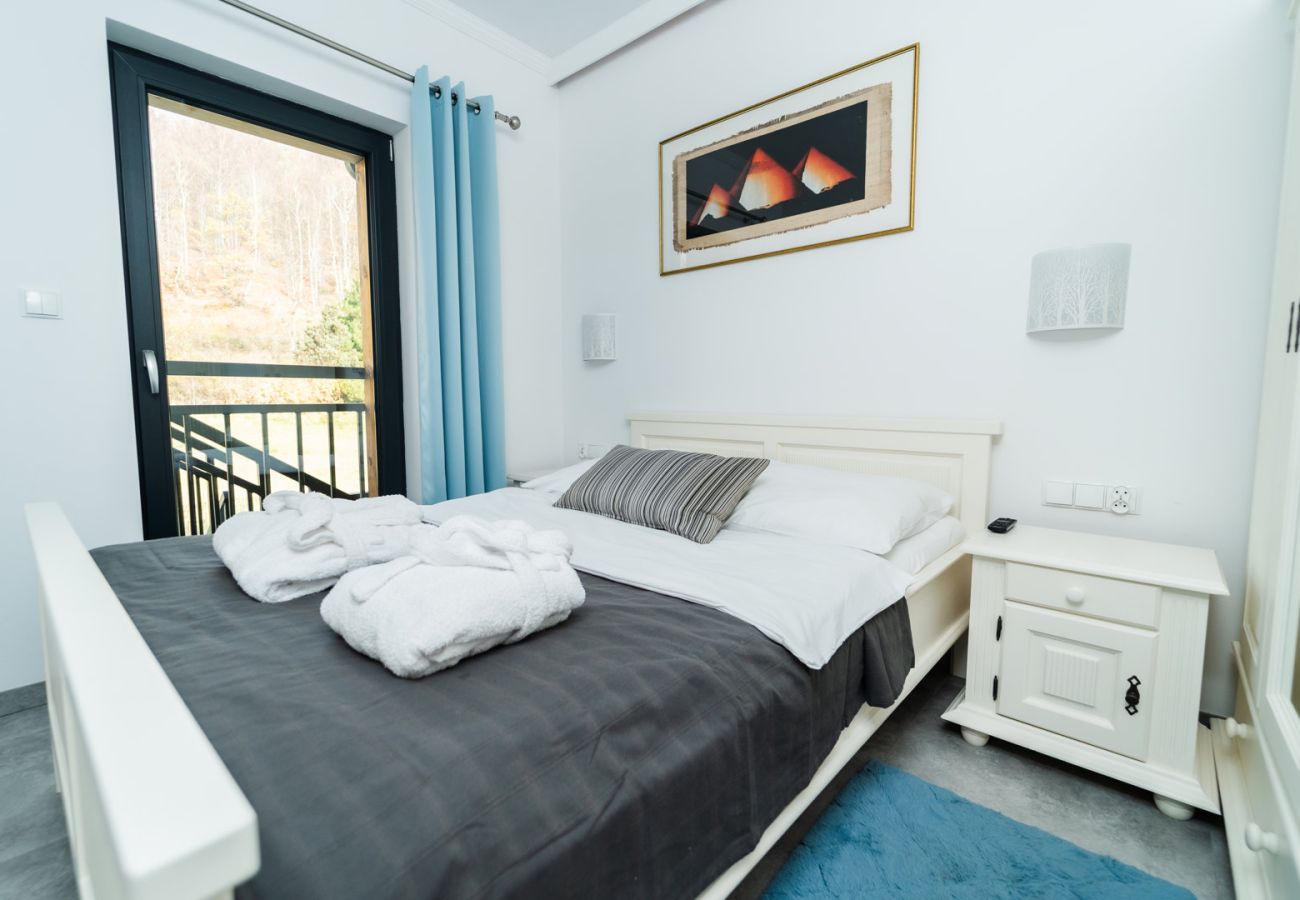 Ferienwohnung in Szczyrk - Szkolna 26A | Wifi, Haustierfreundlich, 2 Schlafzimmer, Balkon, Parkplatz, Spa, Szczyrk