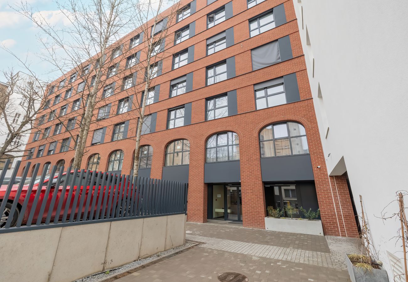 Studio in Poznań - Modernes Studio mit Balkon im Zentrum von Poznań