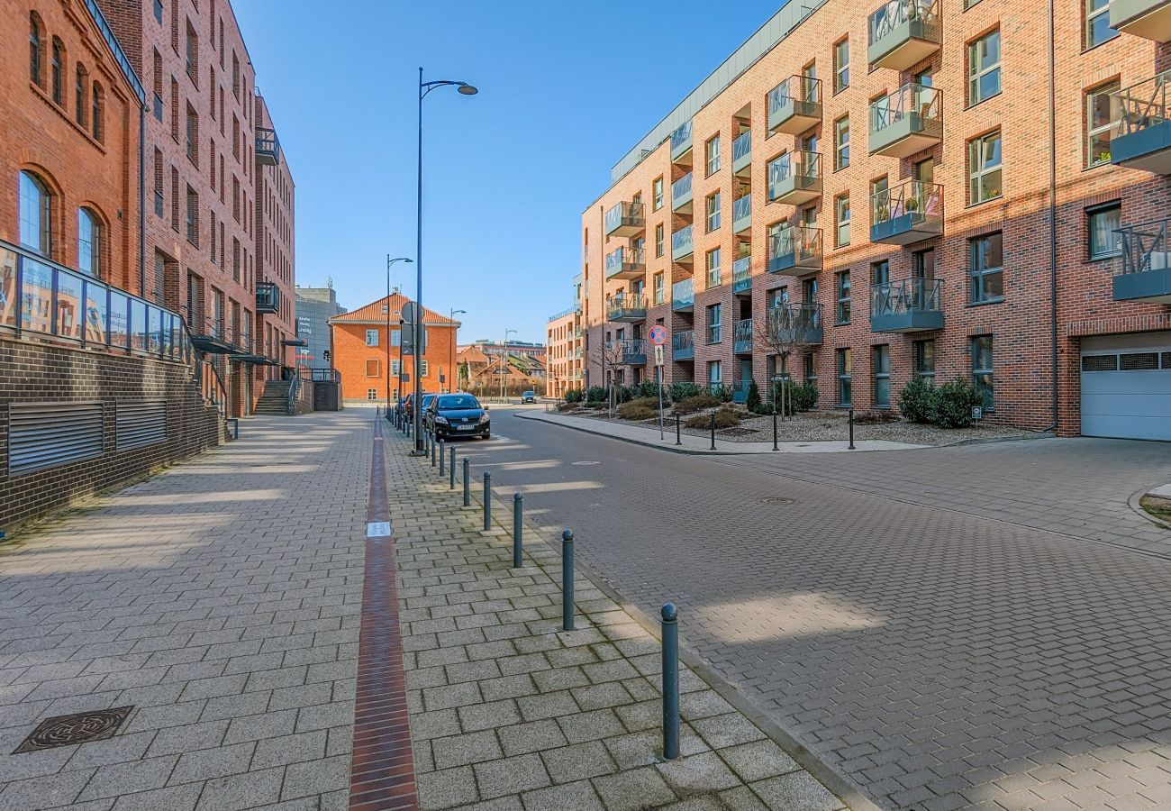 Ferienwohnung in Gdańsk - Browar Gdański | Parken | Balkon