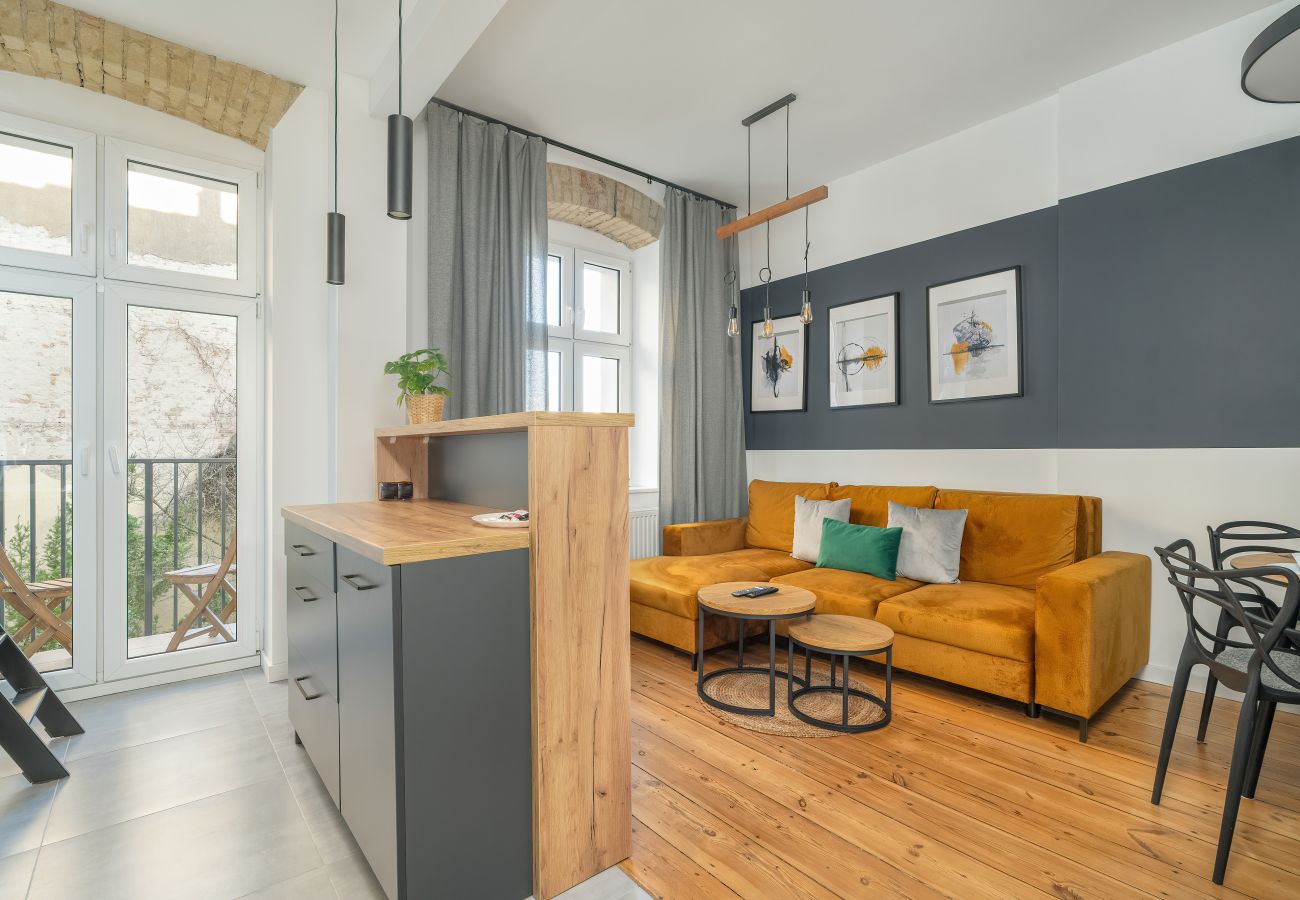 Ferienwohnung in Poznań - Świętego Czesława | Poznań | Nähe Altstadt | 1 Schlafzimmer | Balkon