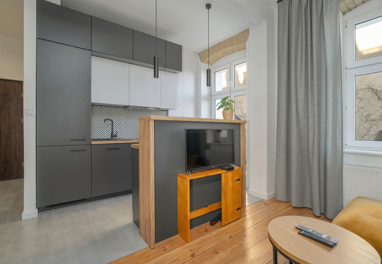 Ferienwohnung in Poznań - Świętego Czesława | Poznań | Nähe Altstadt | 1 Schlafzimmer | Balkon