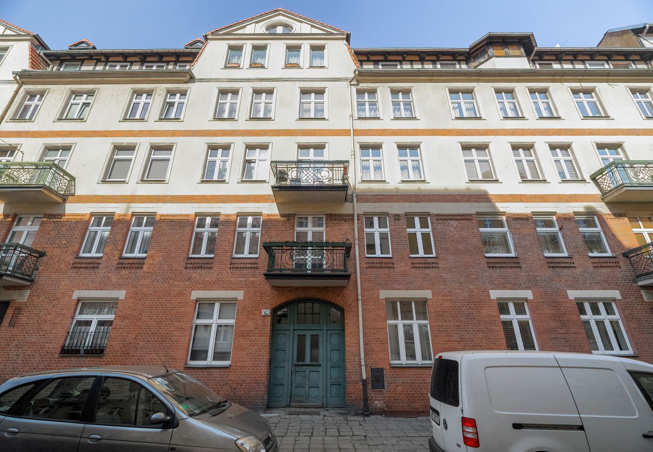 Ferienwohnung in Poznań - Świętego Czesława | Poznań | Nähe Altstadt | 1 Schlafzimmer | Balkon