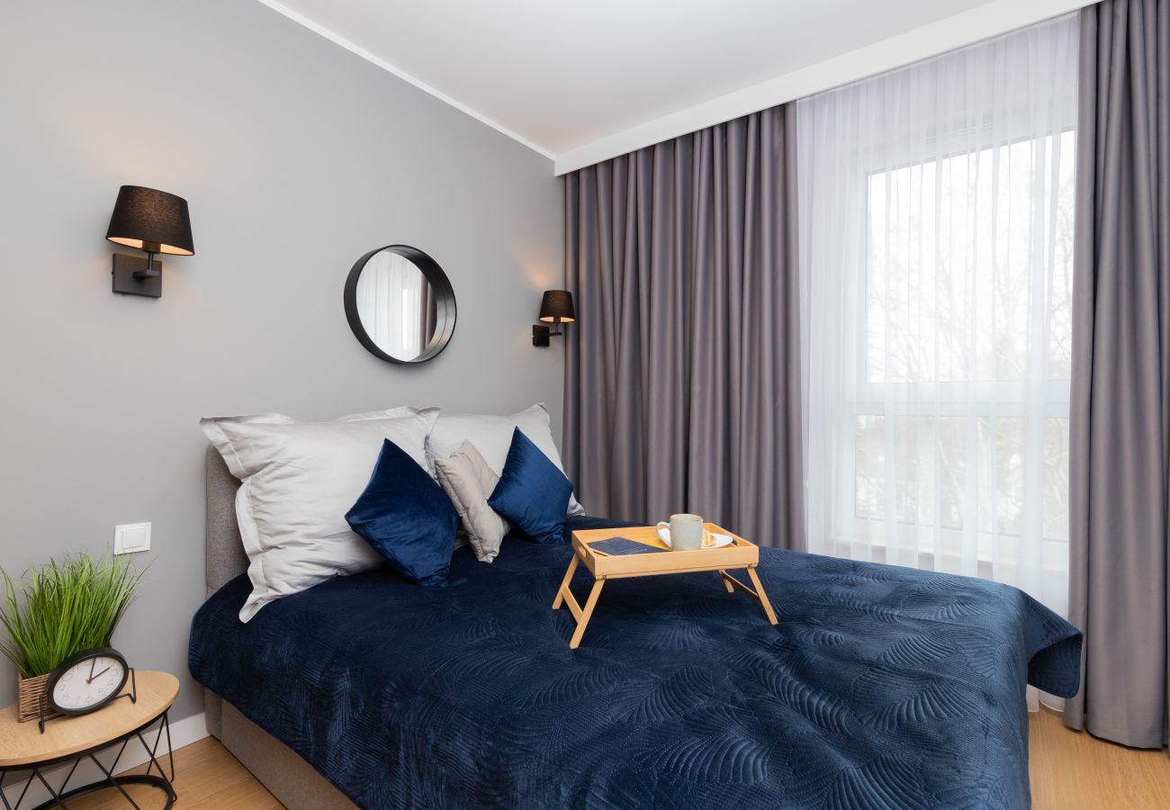 Ferienwohnung in Gdynia - Okrzei 28A | Wifi, 1 Schlafzimmer, Balkon, Parkplatz, Gdynia