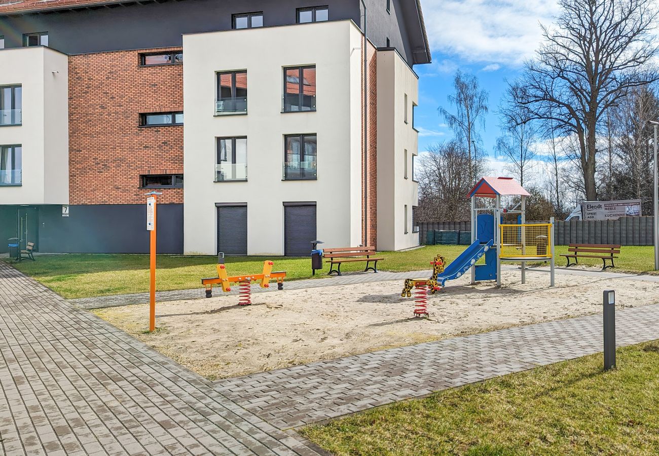 Ferienwohnung in Puck - Mickiewicza 9/9 | 2 Schlafzimmer, Parkplatz, Balkon, Spielplatz | Puck