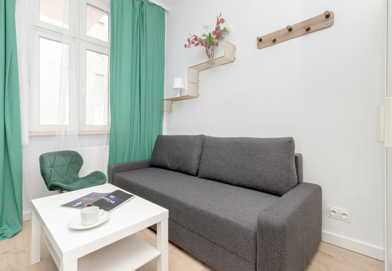 Studio in Gdańsk - Gemütliches Studio mit Balkon | Danzig | Für 2 Personen | Haustierfreundlich