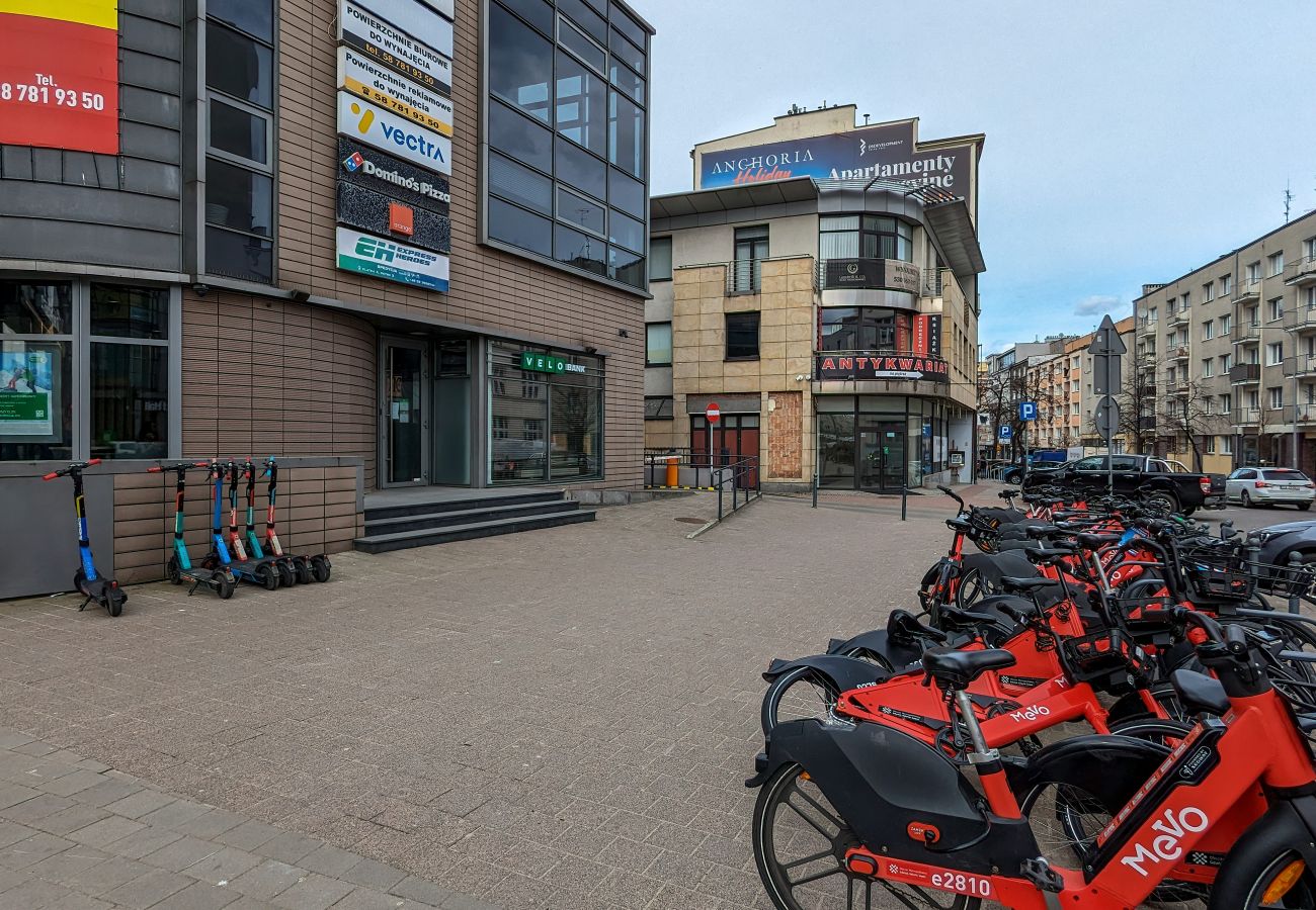 Ferienwohnung in Gdynia - Władysława IV 30A | 3 Schlafzimmer, Smart Tv, Billardtisch, Projektor | Gdynia