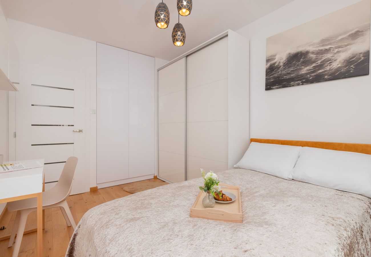 Ferienwohnung in Gdańsk - Sucha 37A | Ein Schlafzimmer | Balkon | Parkplatz | Danzig | Strandnähe Brzeźno