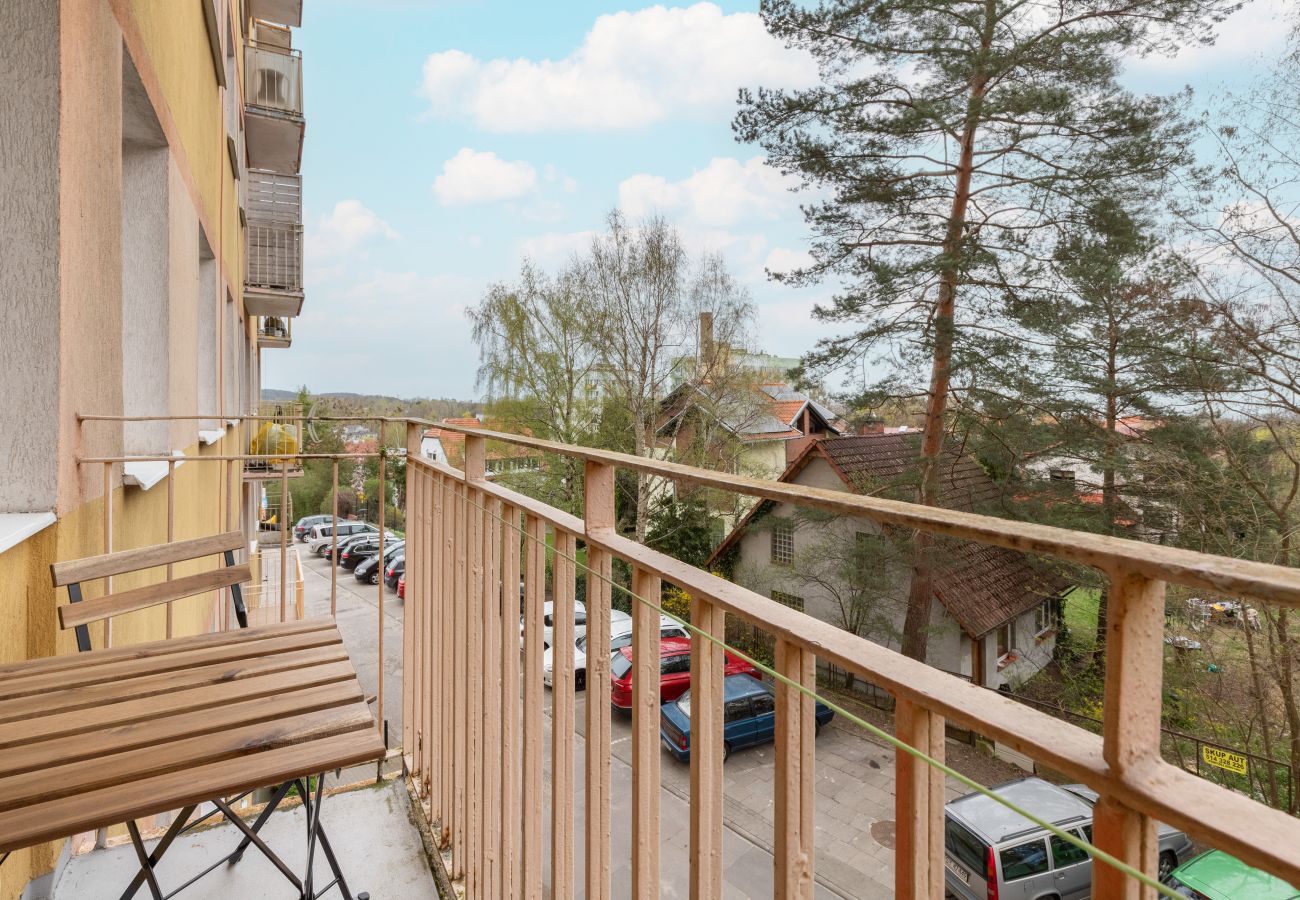 Ferienwohnung in Sopot - Wohnung mit Balkon in Sopot | Urlaub am Meer | Haustierfreundlich | 25 Minuten zum Strand