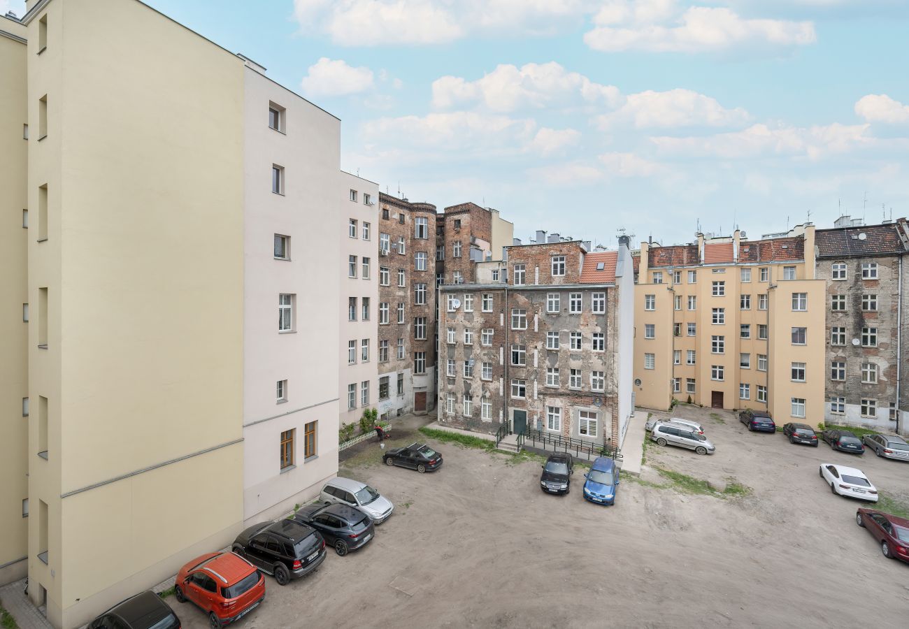 Studio in Wrocław - Studio | Komuny Paryskiej | Wrocław | Nähe Altstadt | Balkon