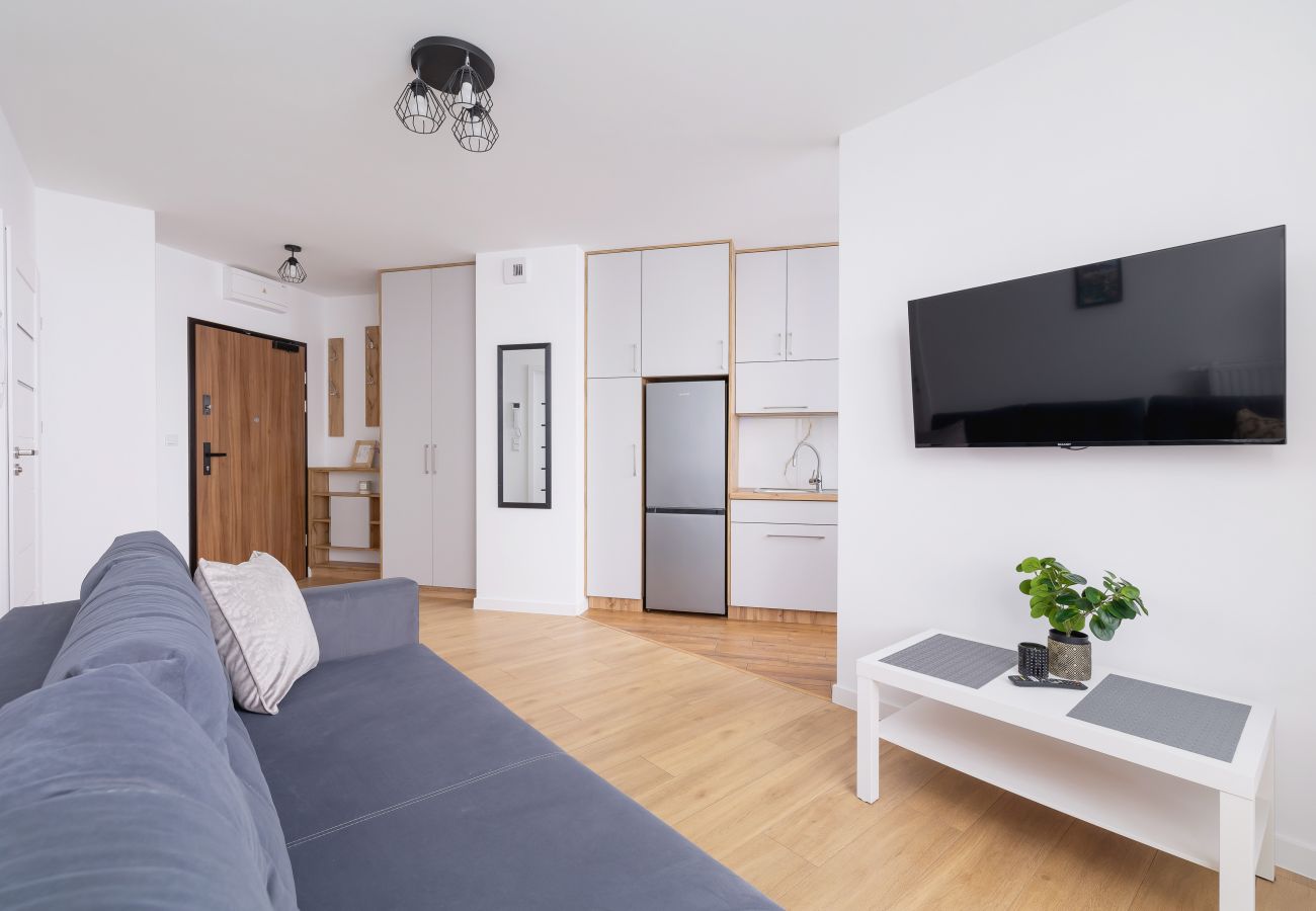 Ferienwohnung in Kraków - Helle Wohnung mit Parkplatz | Balkon | Krakau | WiFi