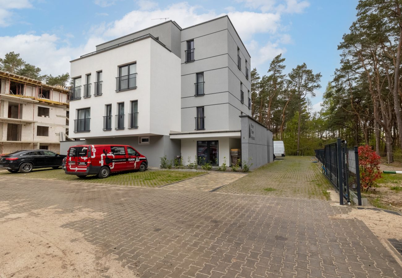 Ferienwohnung in Międzywodzie - Zielona 3A | Międzywodzie | Zwei Schlafzimmer | Parking | Strandnähe | Balkon