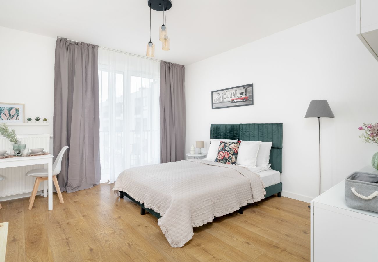 Studio in Poznań - Studio Poznań | Kościelna 17 | Jeżyce | Balkon | Für 2 | Ideal für Fernarbeit