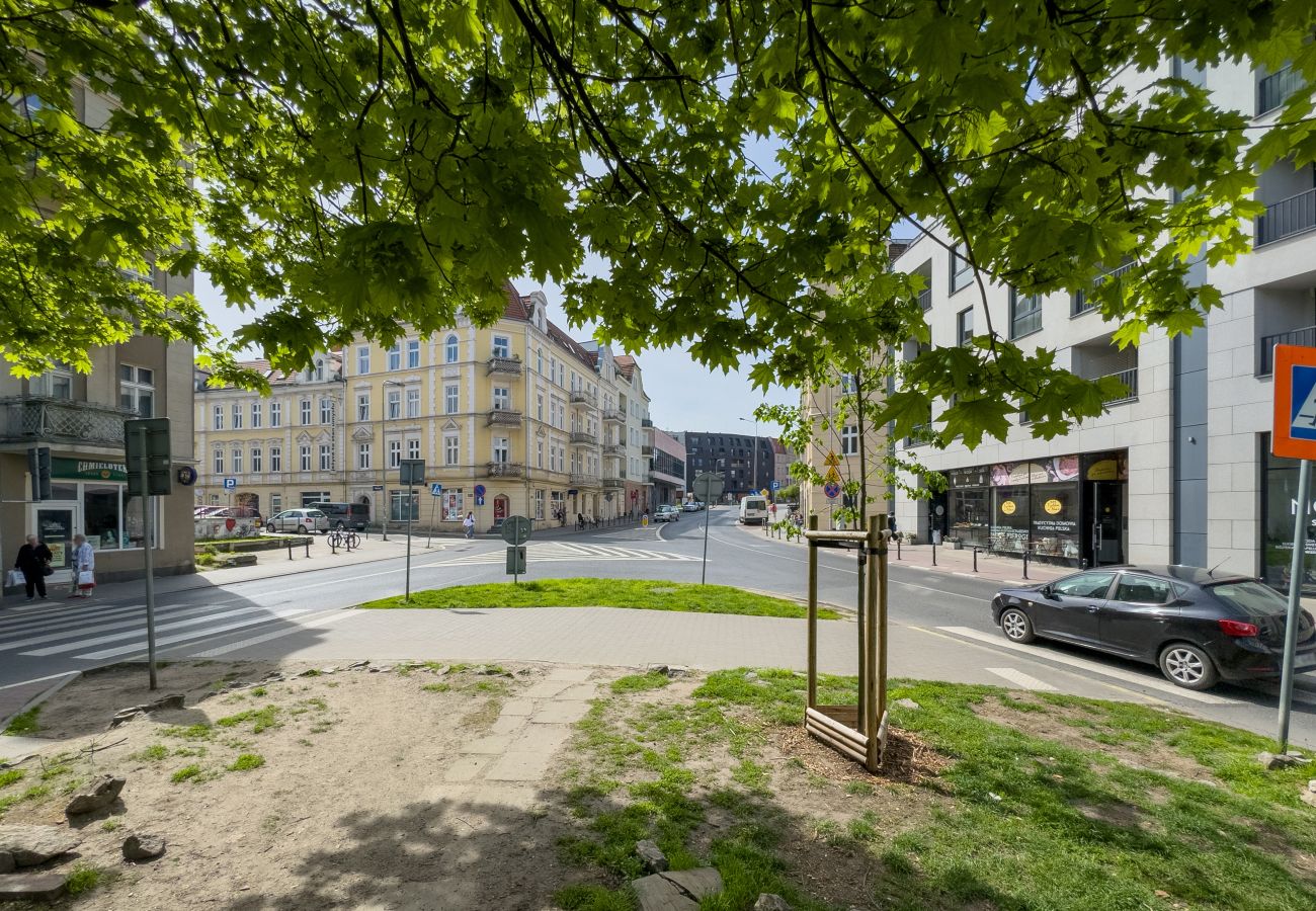 Studio in Poznań - Studio Poznań | Kościelna 17 | Jeżyce | Balkon | Für 2 | Ideal für Fernarbeit