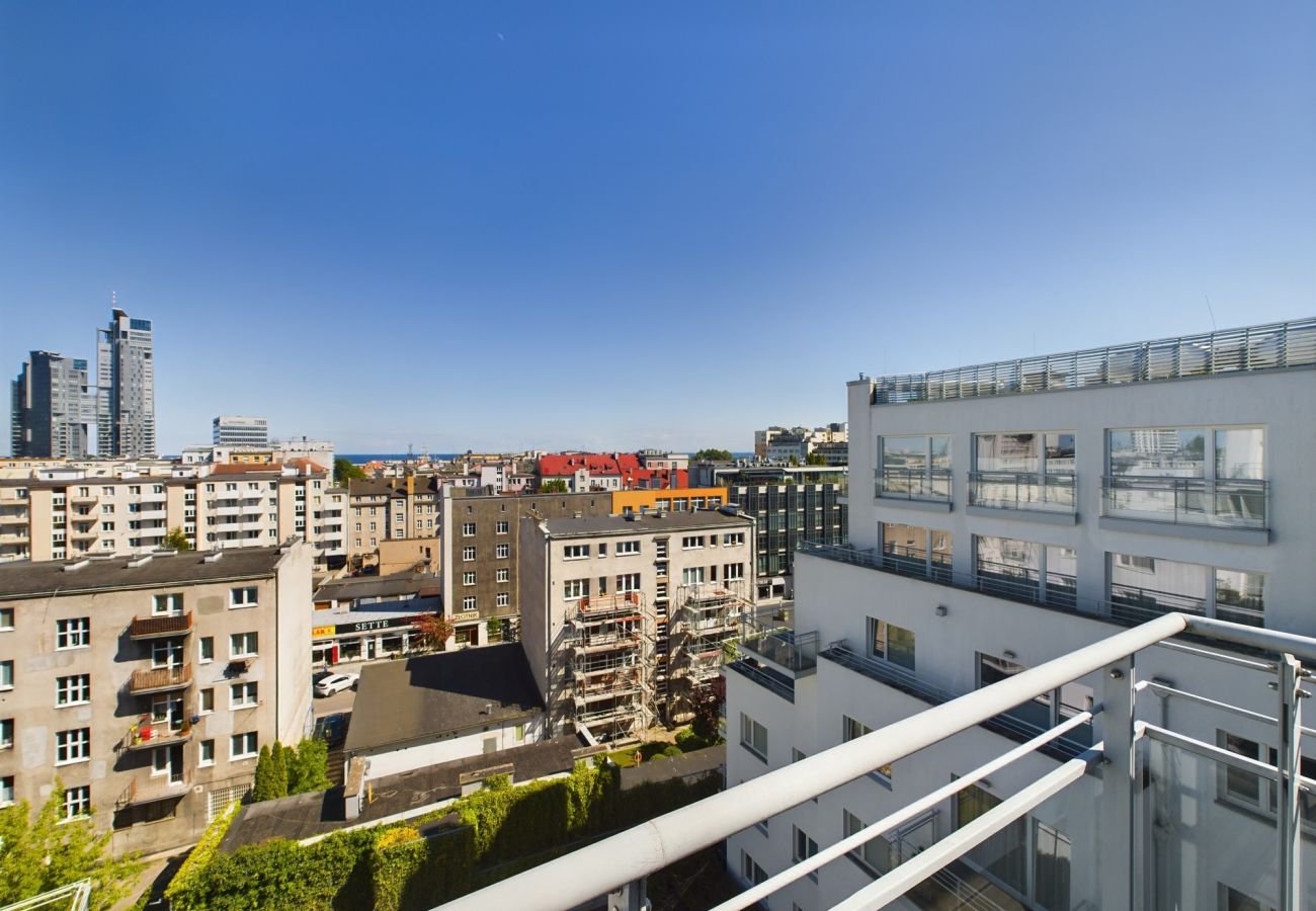 Ferienwohnung in Gdynia - Zygmunta Augusta 5A | für 5 Personen, Balkon, Aufzug | Bad