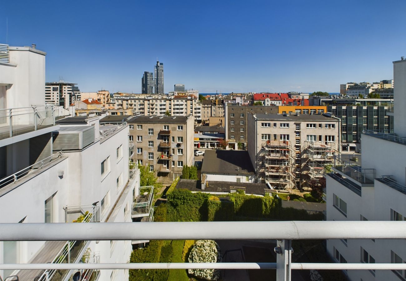 Ferienwohnung in Gdynia - Zygmunta Augusta 5A | für 5 Personen, Balkon, Aufzug | Bad