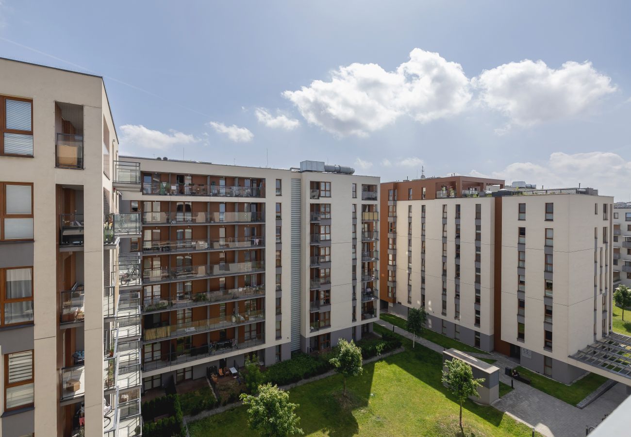 Ferienwohnung in Kraków - Wrocławska 53 | Gemütliche Wohnung | 1 Schlafzimmer | Parkplatz | Balkon | Krakau 