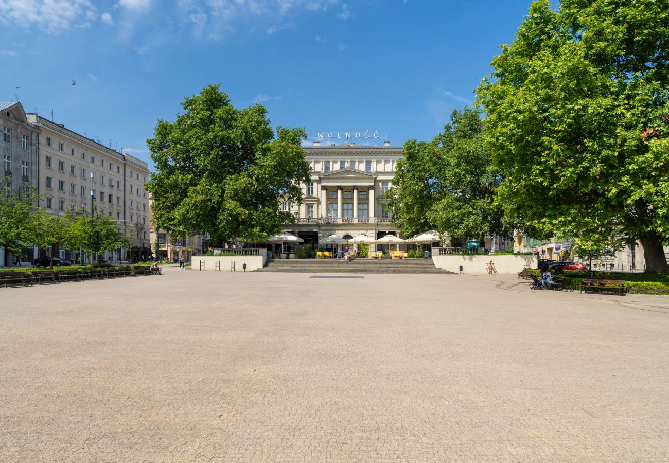 Studio in Poznań - Studio Plac Wolności | Fernarbeit | WiFi | Balkon