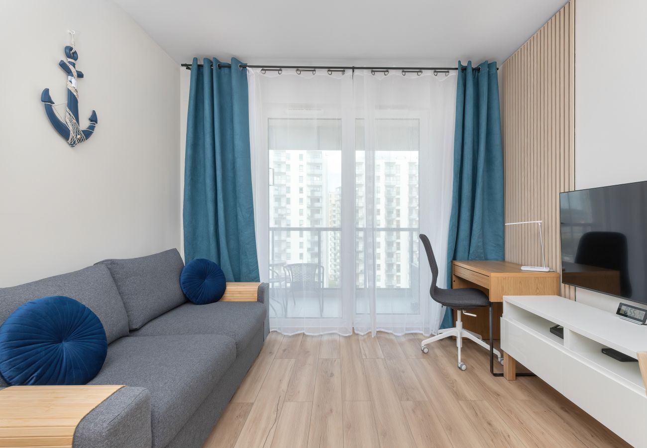 Ferienwohnung in Gdańsk - Starowiejska 62A | Prestige, A/C, Wlan, 1 Schlafzimmer, Balkon, Parkplatz, Danzig