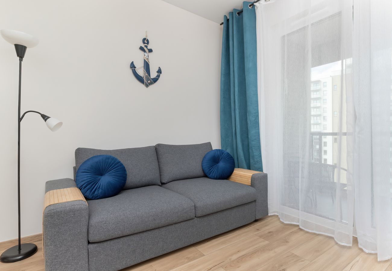 Ferienwohnung in Gdańsk - Starowiejska 62A | Prestige, A/C, Wlan, 1 Schlafzimmer, Balkon, Parkplatz, Danzig