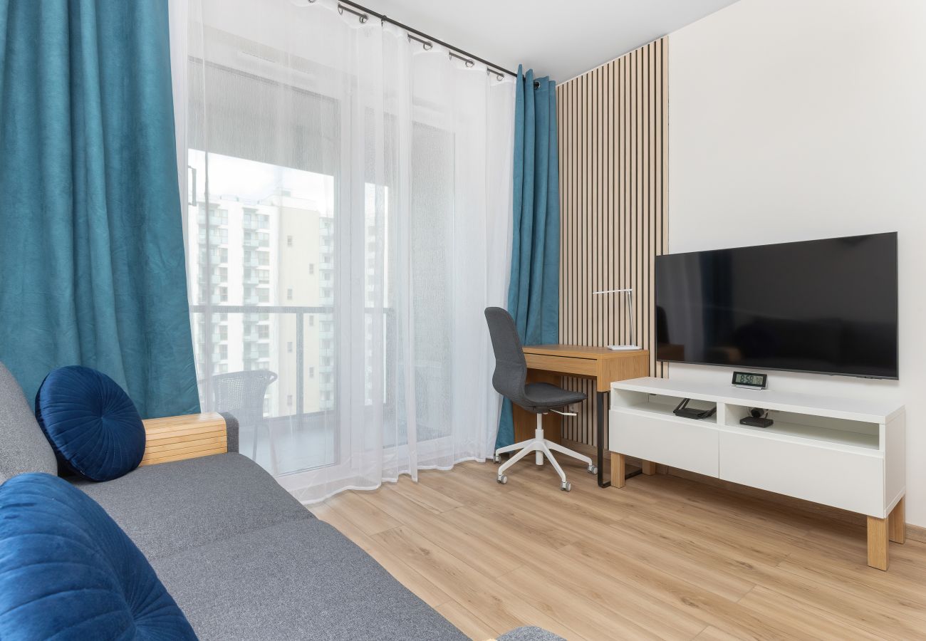 Ferienwohnung in Gdańsk - Starowiejska 62A | Prestige, A/C, Wlan, 1 Schlafzimmer, Balkon, Parkplatz, Danzig