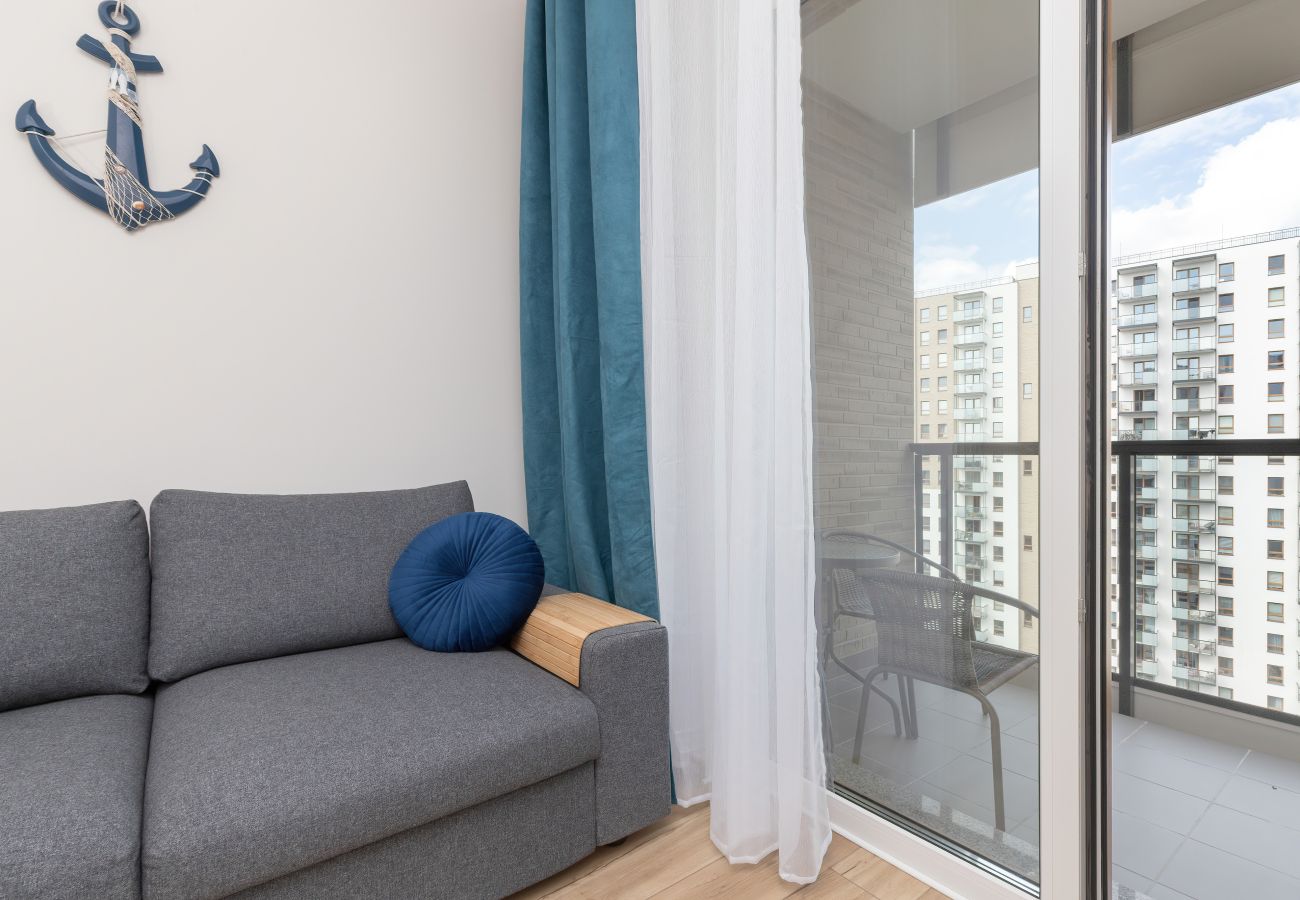 Ferienwohnung in Gdańsk - Starowiejska 62A | Prestige, A/C, Wlan, 1 Schlafzimmer, Balkon, Parkplatz, Danzig