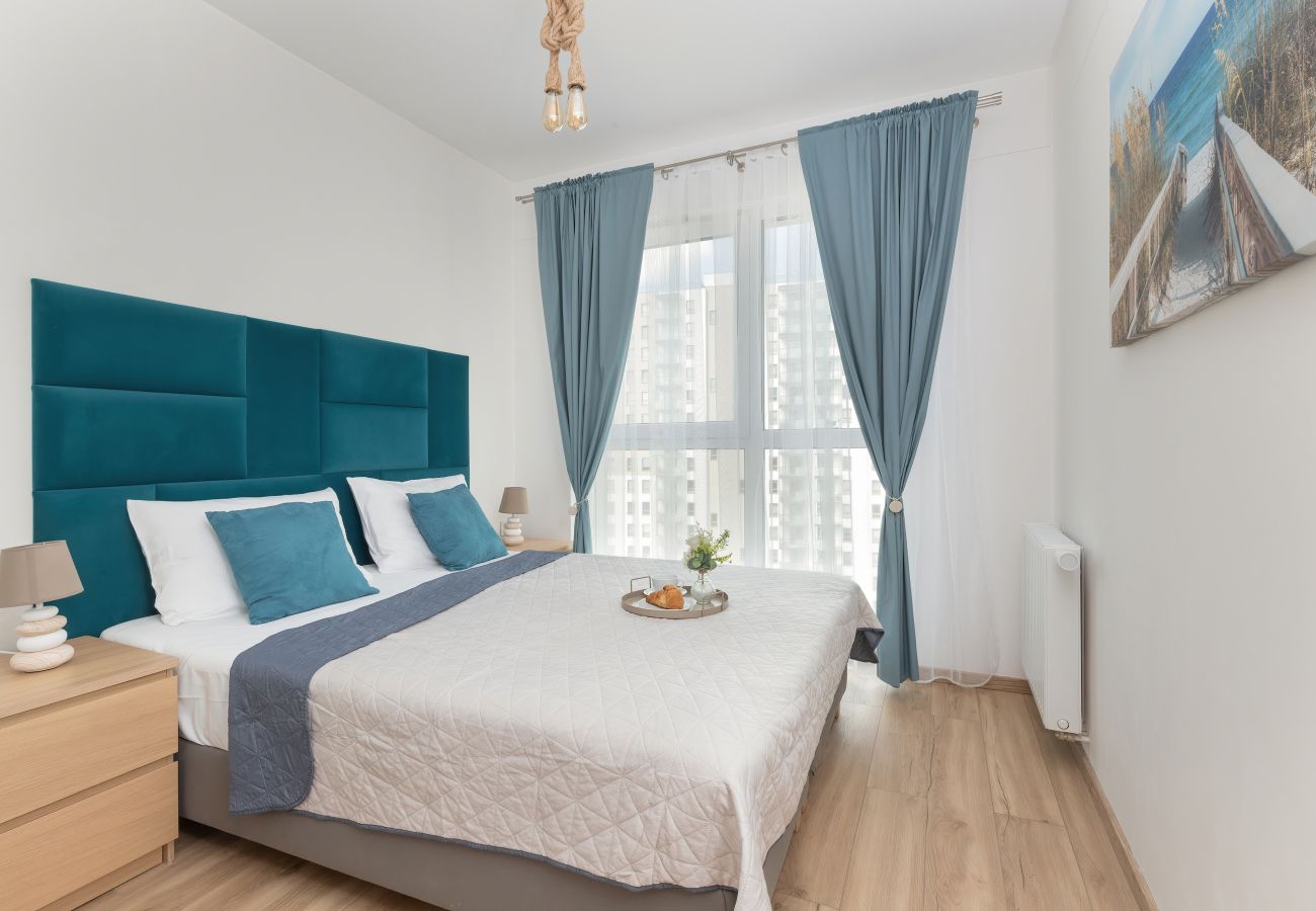 Ferienwohnung in Gdańsk - Starowiejska 62A | Prestige, A/C, Wlan, 1 Schlafzimmer, Balkon, Parkplatz, Danzig