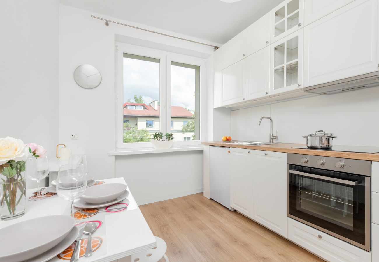 Ferienwohnung in Gdynia - Gemütliche Wohnung | Abgelegenes Arbeiten | WiFi | 600 m zum Seaside Boulevard | Gdynia