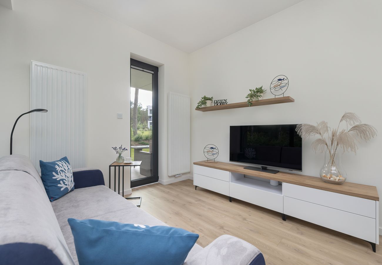 Ferienwohnung in Rogowo - Klimatisiertes Rogowo Apartment | Parkplatz | Shellter 117F/4 | Strand | Urlaub am Meer | 2 Schlafzimmer 