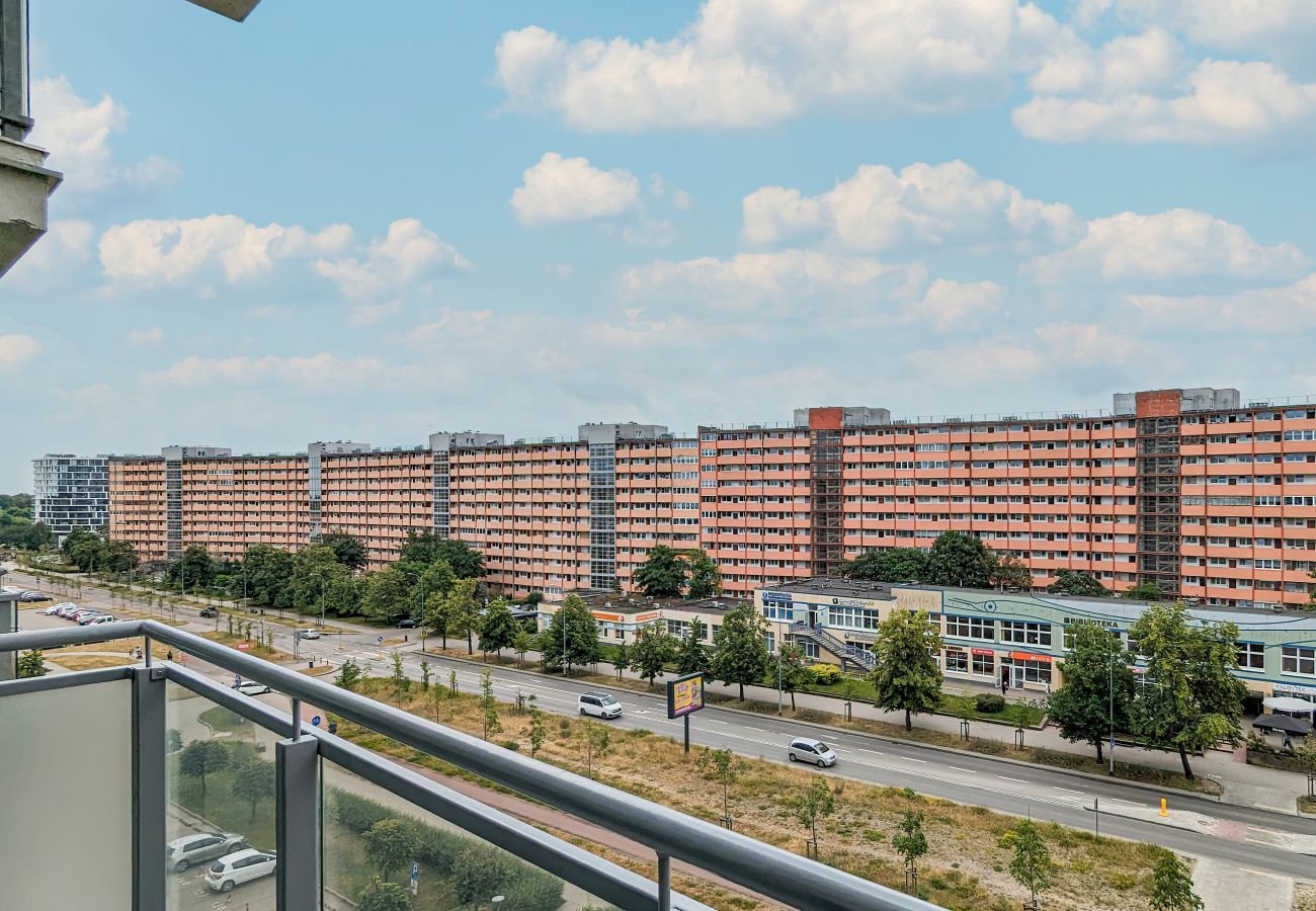 Studio in Gdańsk - Obrońców Wybrzeża 15 | Wlan, Studio für 4 Personen, Balkon, Parkplatz, Danzig