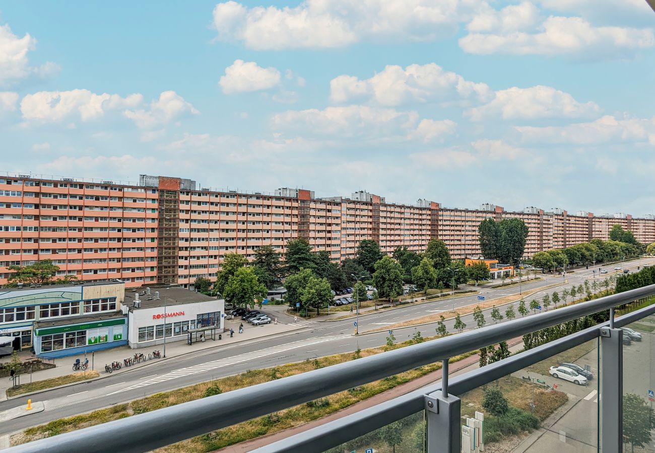 Studio in Gdańsk - Obrońców Wybrzeża 15 | Wlan, Studio für 4 Personen, Balkon, Parkplatz, Danzig