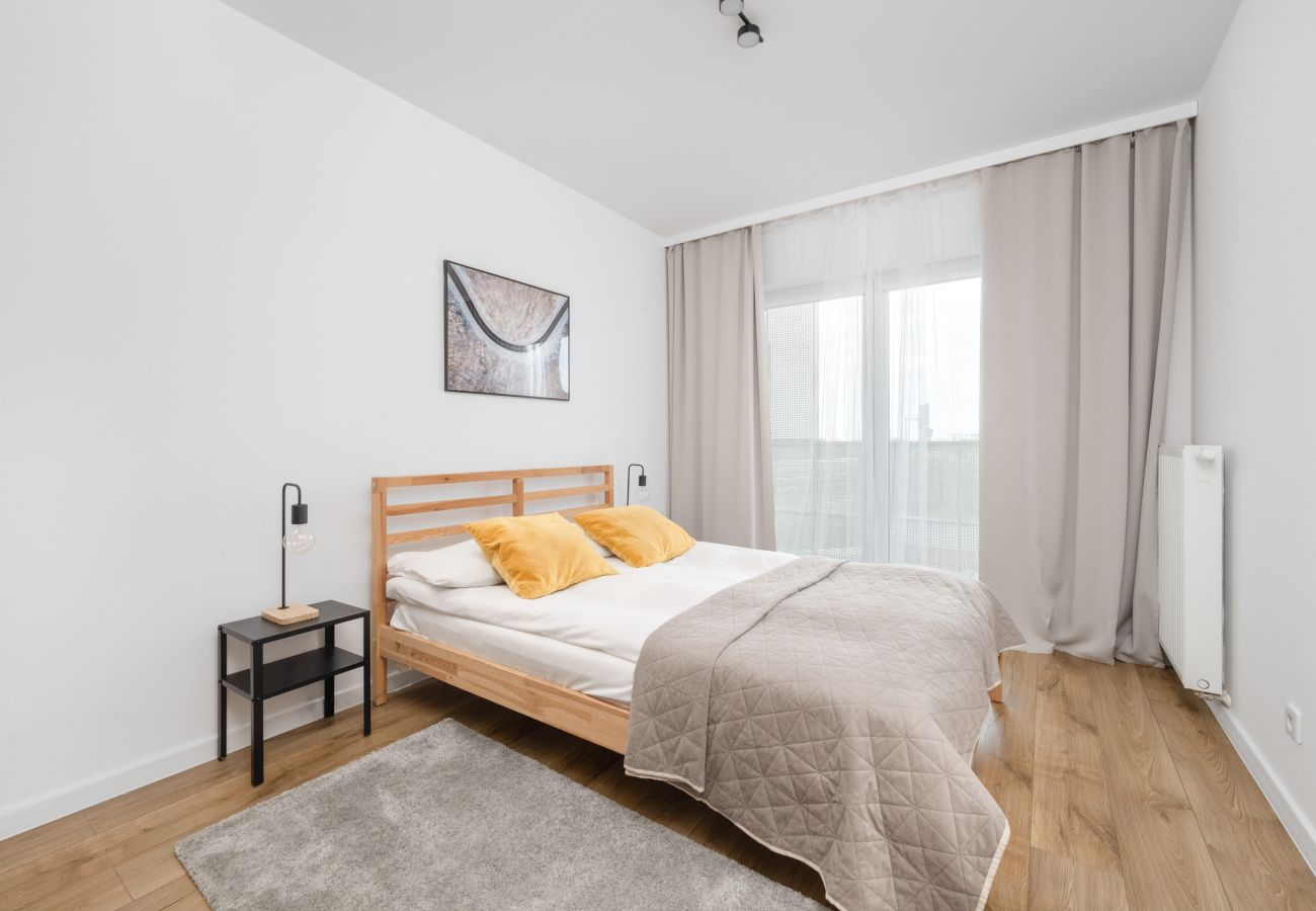 Ferienwohnung in Wrocław - Krakowska 39 | Wrocław | Parkplatz | Nähe Las Rakowiecki | Balkon | Für 4 Personen | Ein Schlafzimmer