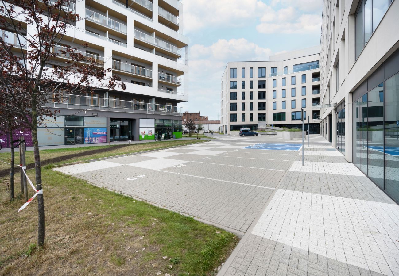 Ferienwohnung in Wrocław - Krakowska 39 | Wrocław | Parkplatz | Nähe Las Rakowiecki | Balkon | Für 4 Personen | Ein Schlafzimmer