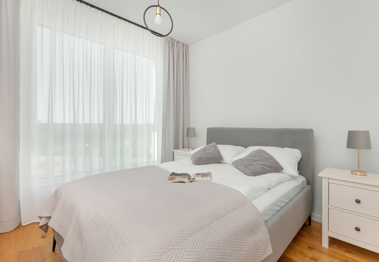 Ferienwohnung in Gdynia - Św. Piotra 6B | Wohnung im 15. Stock in Gdynia | Schöne Aussicht auf die Bucht | Parkplatz