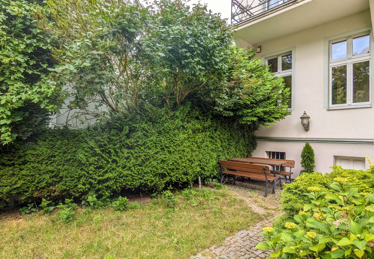 Ferienwohnung in Sopot - Haffnera 28 | 2-Schlafzimmer-Wohnung | Strandnähe | Parkplatz | Garten | Sopot