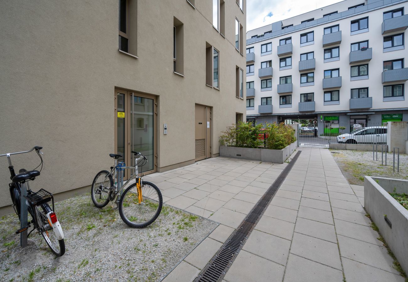 Ferienwohnung in Wrocław - Breslau | 1 Schlafzimmer, Balkon | Haustiere erlaubt