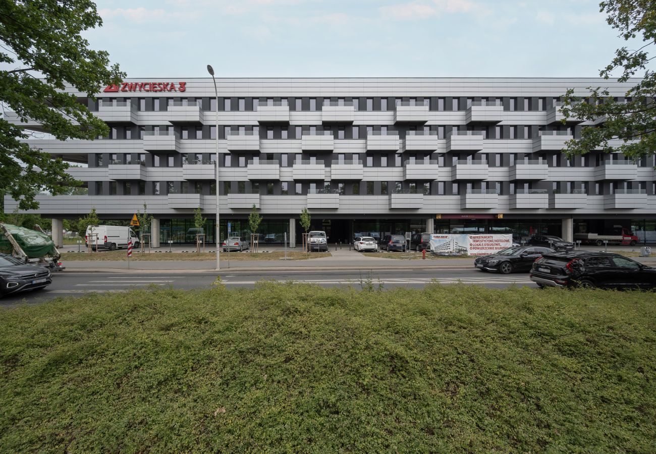 Ferienwohnung in Wrocław - Zwycięska 3 | Ein-Schlafzimmer-Apartments in Wrocław | Klimaanlage | Parkplatz | 4 Personen