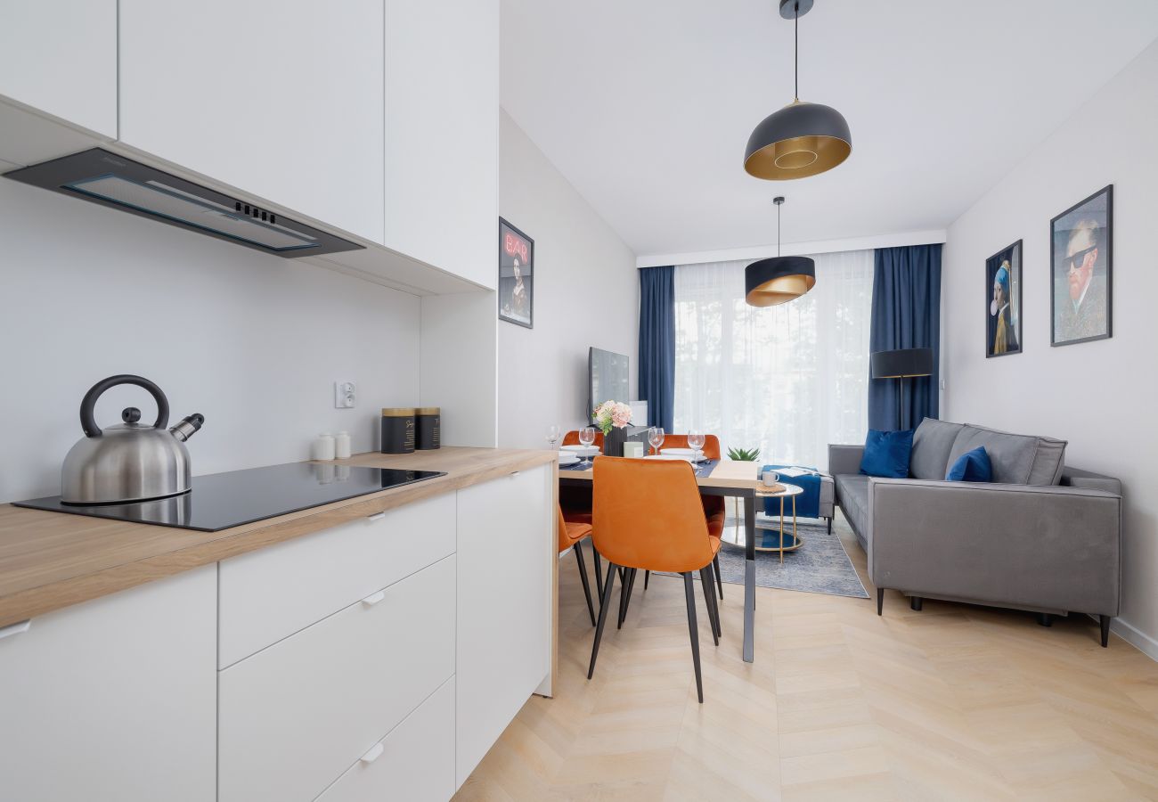 Ferienwohnung in Kraków - Krowodeska 40B | Prestige Apartment in Krakau | 4 Personen | Parkplatz | Klimaanlage | Schreibtisch | Badewanne