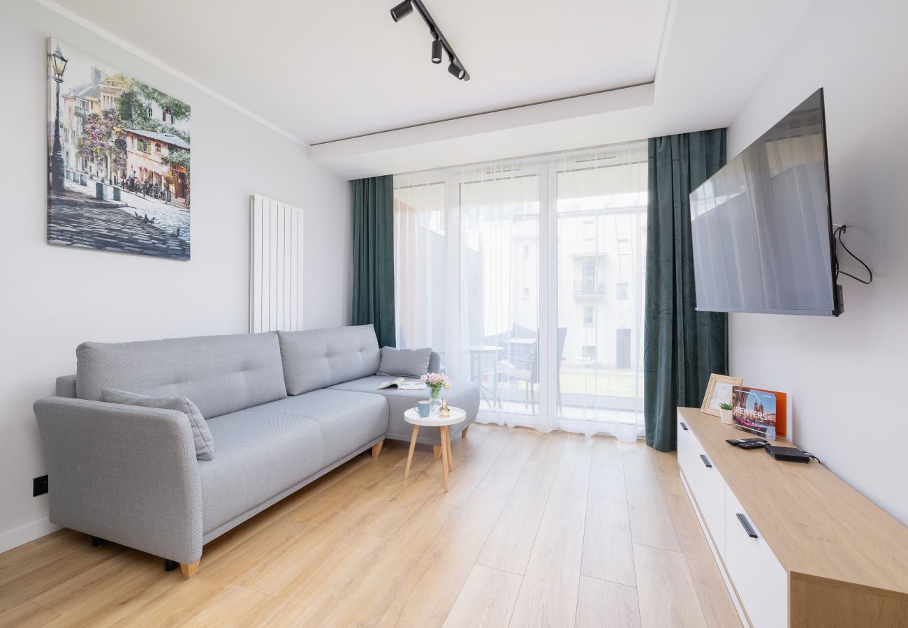 Ferienwohnung in Kraków - Prochowa 6 | Ein-Schlafzimmer-Apartment in Krakau | Fitnessraum | Klimaanlage | Fernarbeit