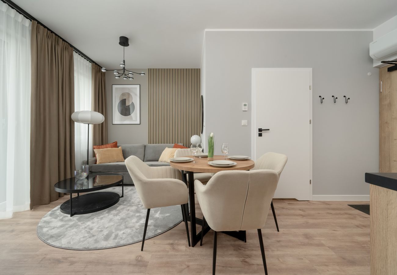 Ferienwohnung in Wrocław - Zwycięska 3 | Ein-Schlafzimmer-Apartment | Klimaanlage | Parkplatz | 4 Personen | Wrocław