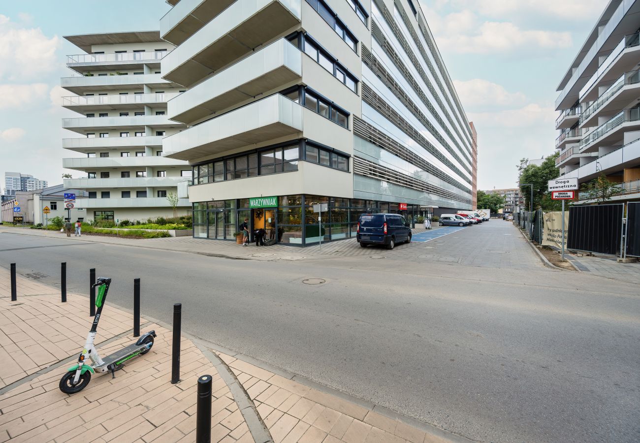 Ferienwohnung in Wrocław - Mieszczańska 14 | Prestige, A/C, Wlan, 1 Schlafzimmer, Balkon, Parkplatz, Breslau