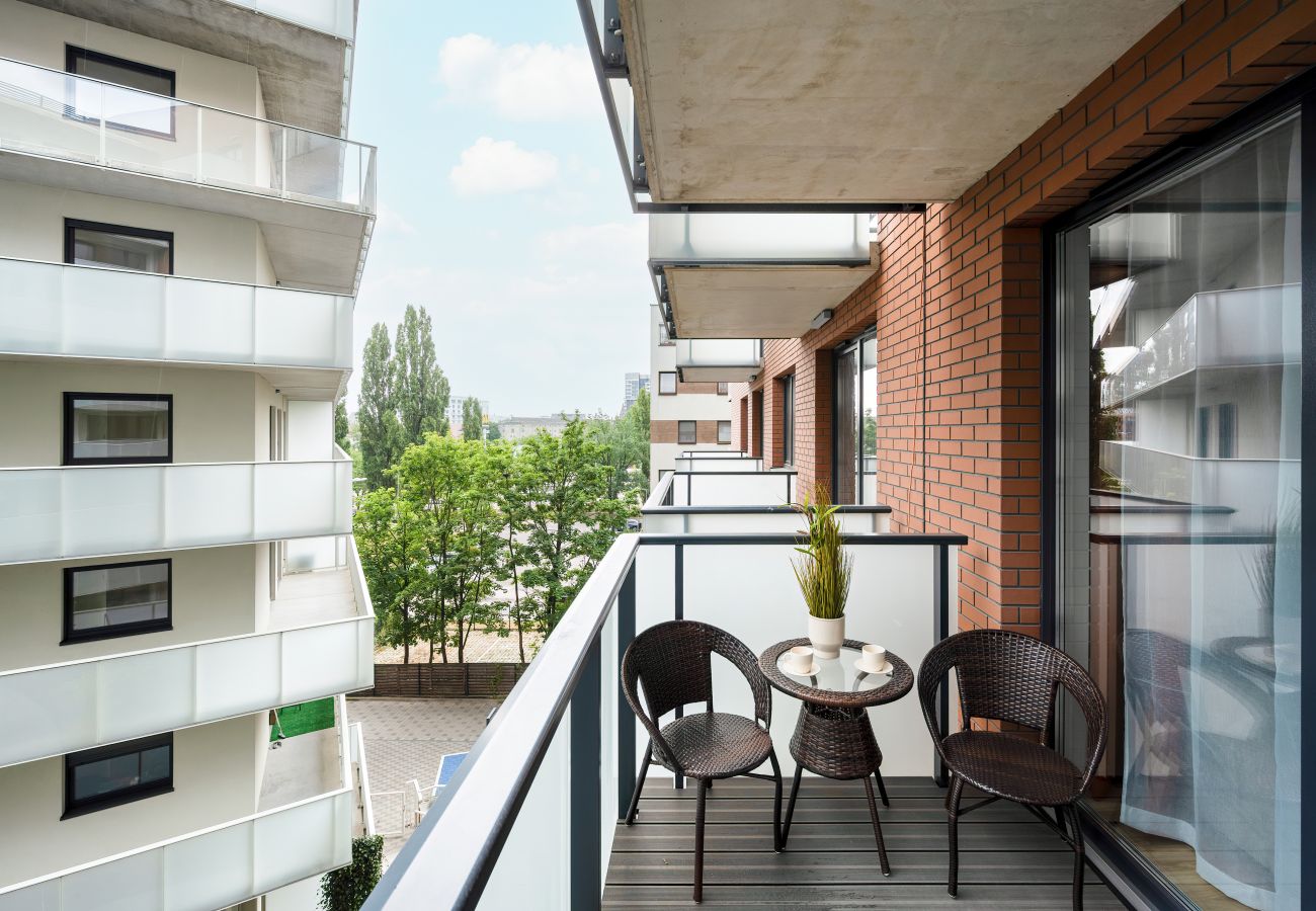 Ferienwohnung in Wrocław - Mieszczańska 14 | Prestige, A/C, Wlan, 1 Schlafzimmer, Balkon, Parkplatz, Breslau